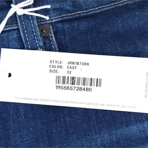 AG Adriano Goldschmied Alexxis Bootcut High Rise Jeans Medium Blue Wash Denim - Picture 9 of 10